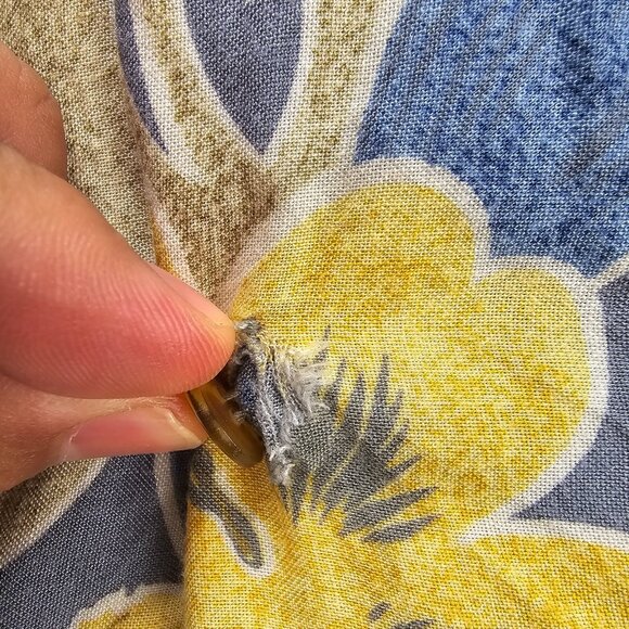 Splatt Hawaiian Shirt Mens Large Floral Short Sleeve 100% Rayon Beach Casual - Picture 6 of 10